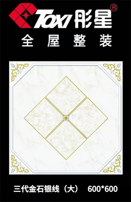 鋁扣板——三代金石銀線（大）